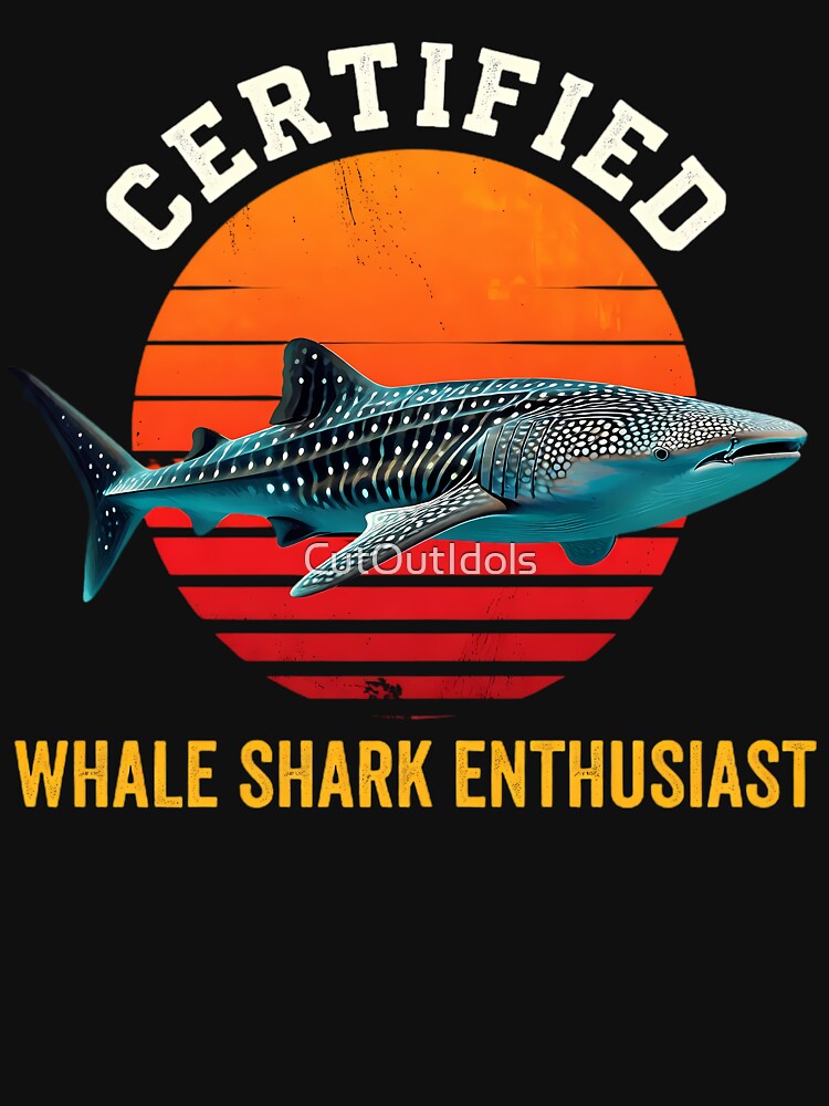 Ocean Life Marine Animal - Certified Whale Shark Enthusias by CutOutIdols