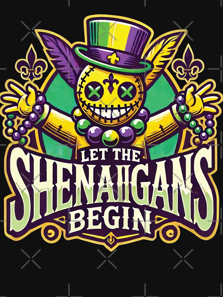 Mardi Gras Let The Shenanigans Begin Fun by LuminOrb