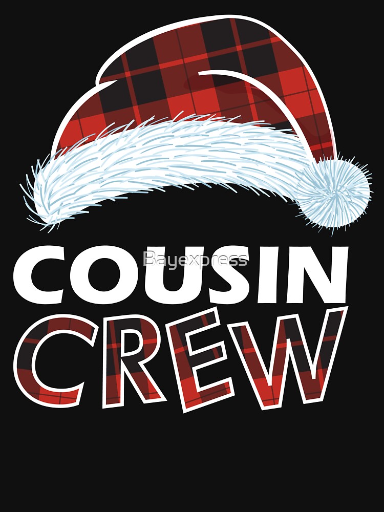 Cousin Crew Christmas Squad Santa 2022 Xmas Pajama Boys Girl T-Shirt by Bayexpress