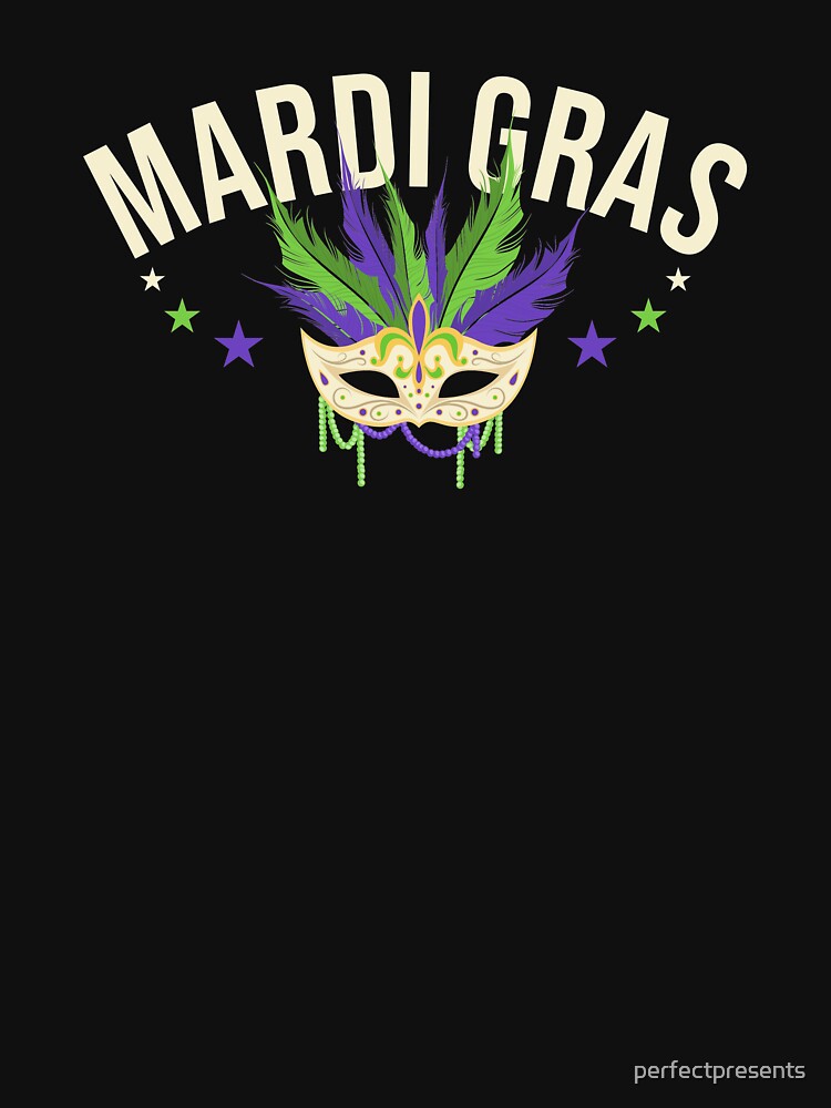 Celebrating Mardi Gras 2020 Colorful Mask Festive by perfectpresents