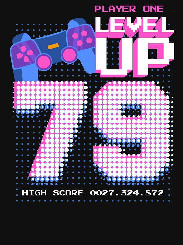 Player One Level Up 79 by patternprint1