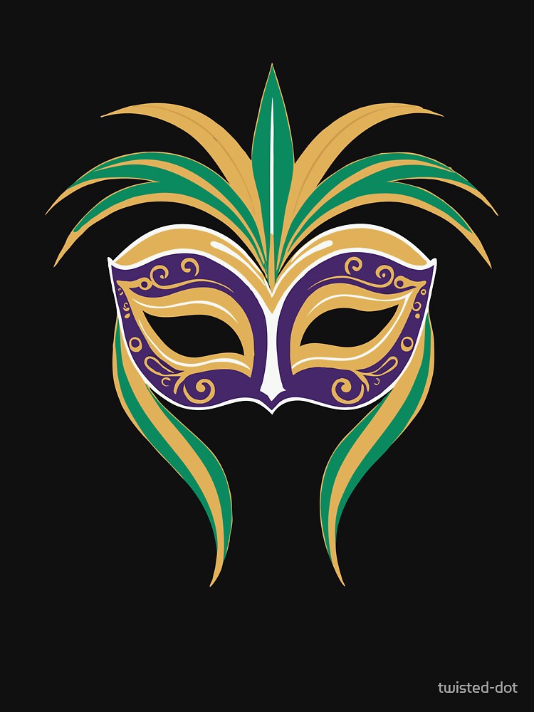 Mardi Gras carnival mask by twisted-dot