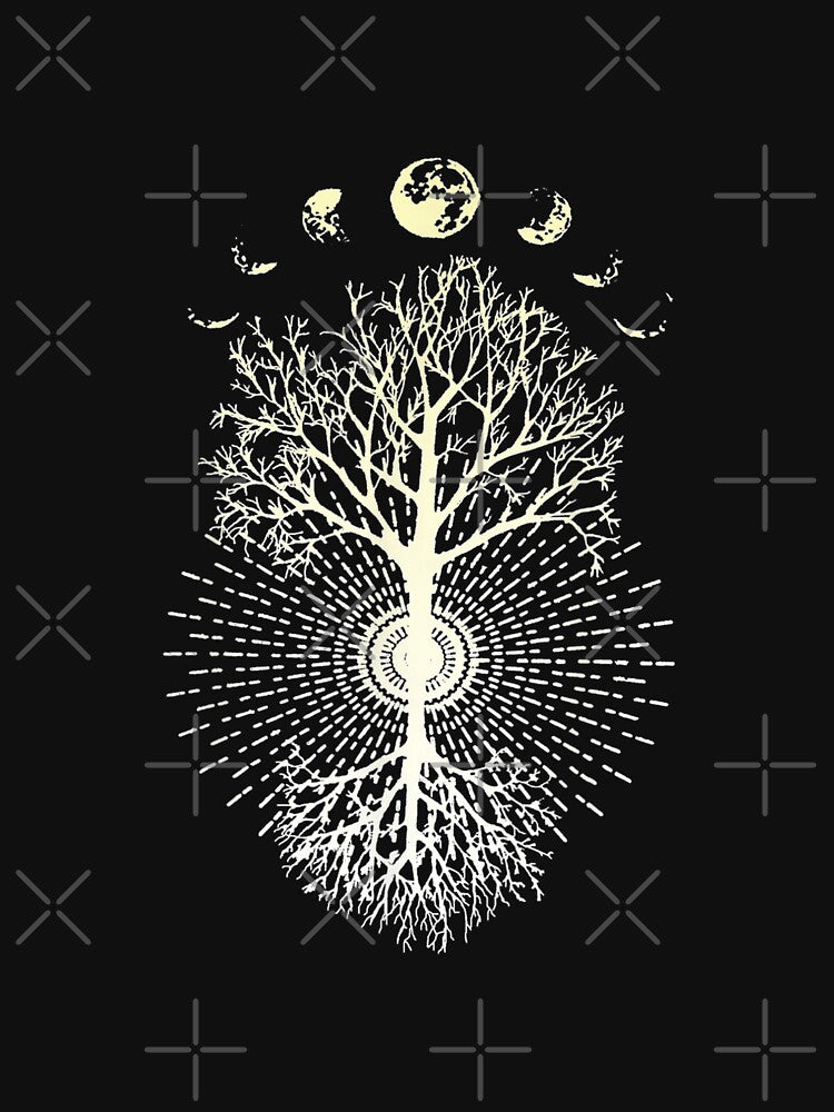 Phases of the Moon Tree by taylobarucau97