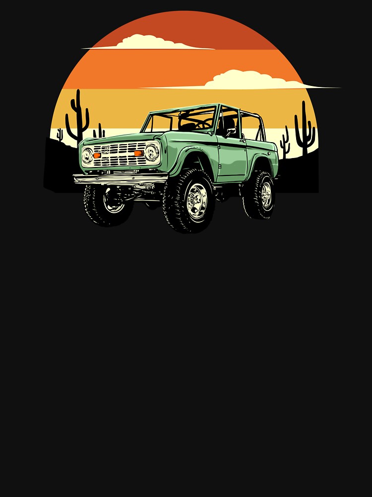 Vintage Off-Road SUV – Retro Desert Adventure Design by ChillVibes04
