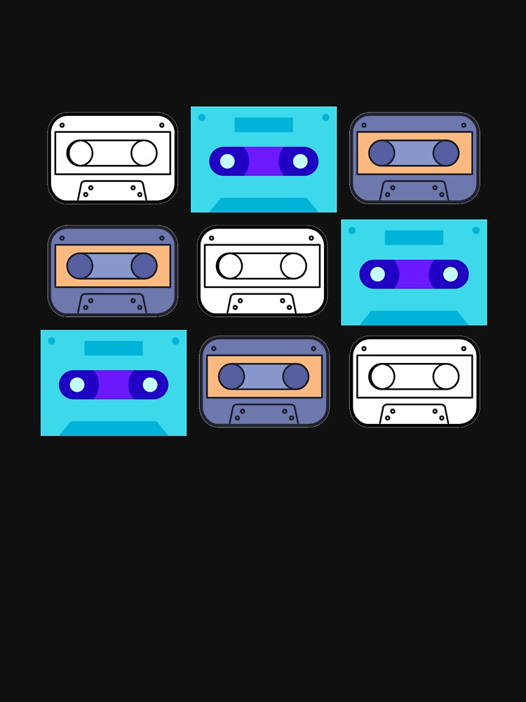 cassette tape mix tape 80s 90s by Santipong Wongchana