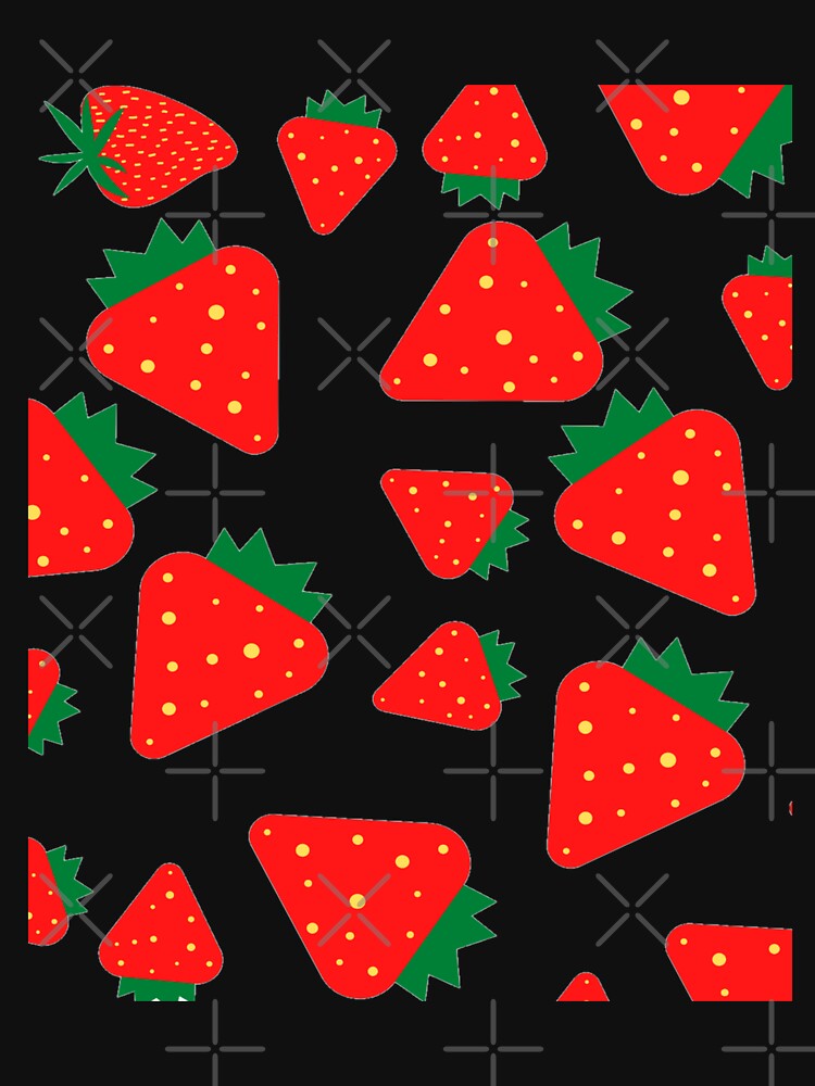Copy of Cute Strawberry Hand Drawn Pattern - Fruits and Strawberry lovers by chetan786