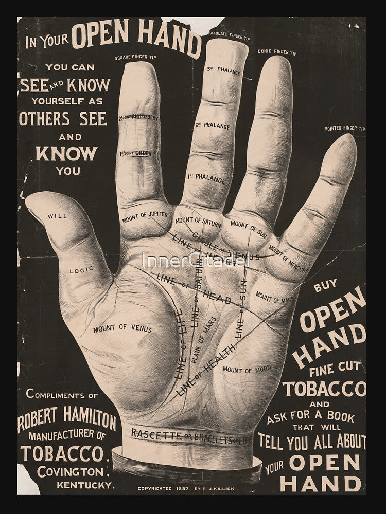 Palm Reading - Retro Illustration by InnerCitadel