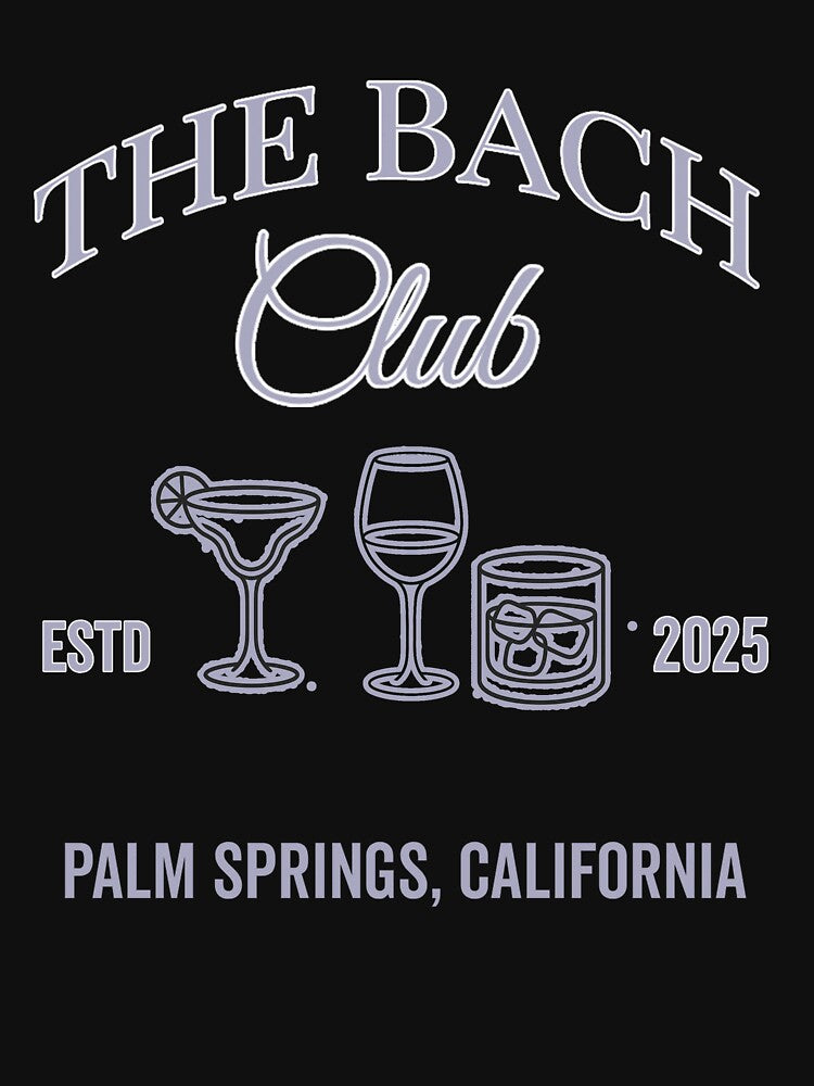 The Bach Club – Bachelorette Party Shirt by Artishal
