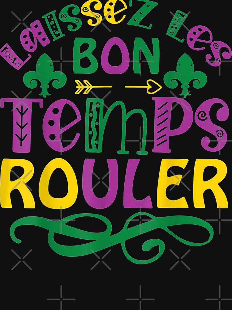 Laissez Les Bons Temps Rouler Mardi Gras Mask Carnival Squad by ADAMANDREWSAU