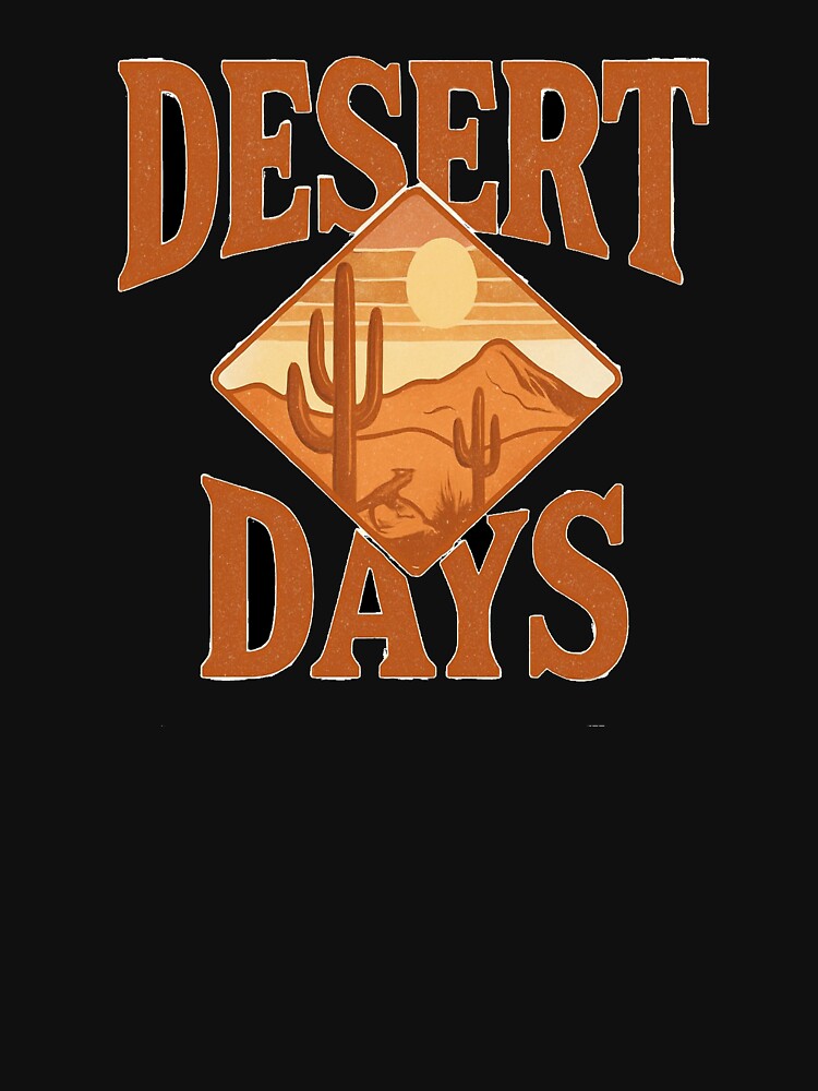 Desert Days Retro Art • Cactus Landscape Illustration • Warm Vintage Western Vibes by Bright Nest Studio