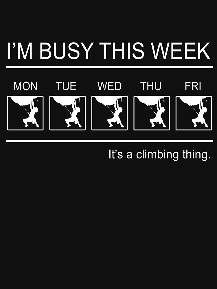 Climbing- I'm busy this week by PegeenWarm