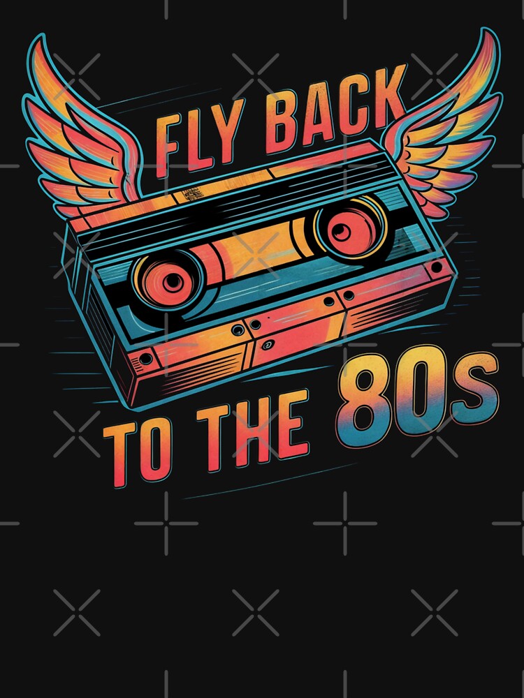 Fly Back to the 80s with Groovy Cassette Wings by SplashTastic