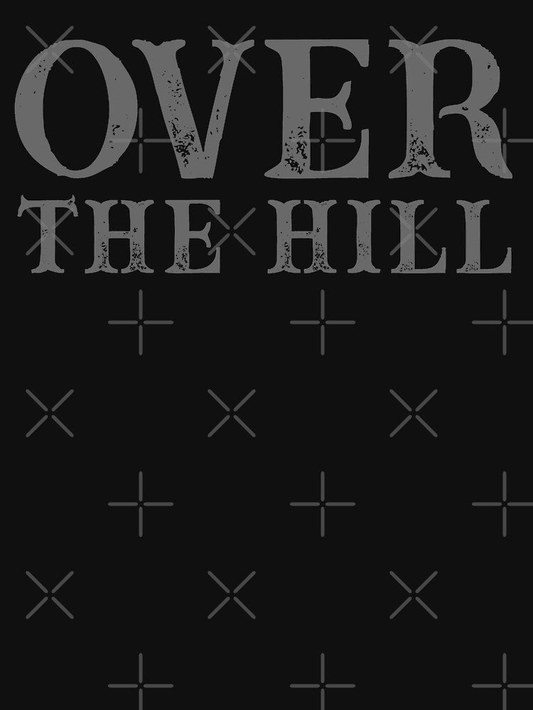 Over The Hill Birthday Party - Grey by Meliafroggy