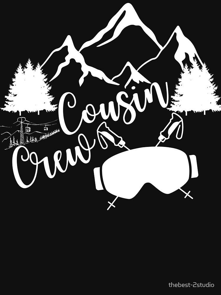 Cousin Crew Family Ski Trip Matching by thebest-2studio