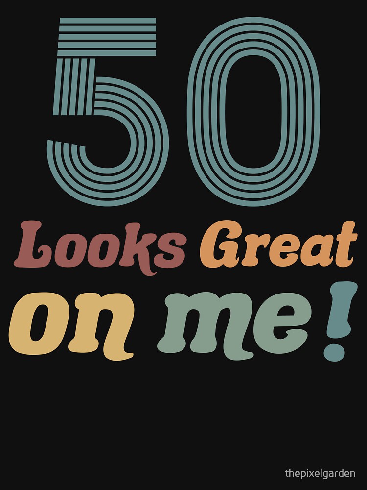 Funny Vintage 50th Birthday by thepixelgarden