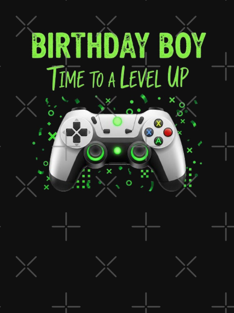 Level Up Your Party: The Ultimate "Birthday Boy" Video Game by Alexis Art Collection