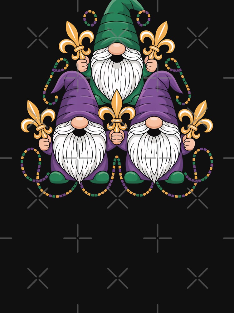 Mardi Gras Gnome Alternate Design by Peter Stawicki