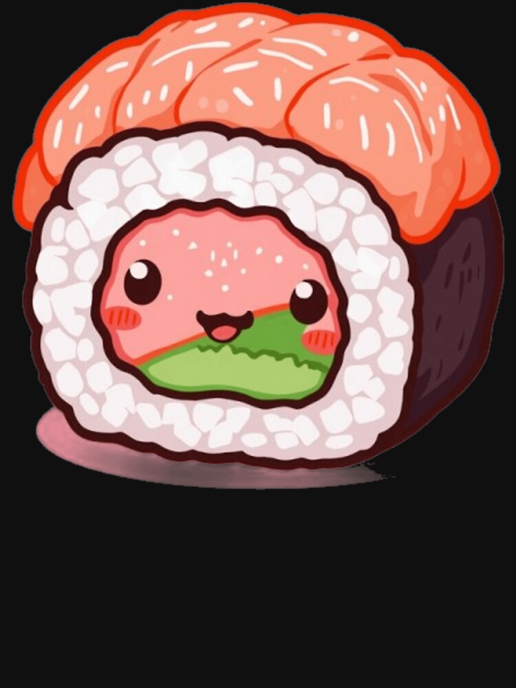 Kawaii Sushi Character | Cute Food T-Shirt by QubZone