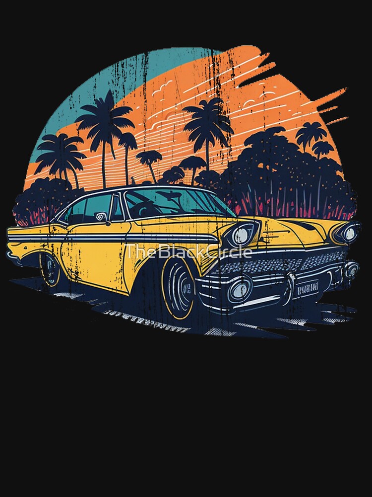 Vintage car ,Sunset vibes by TheBlackCircle