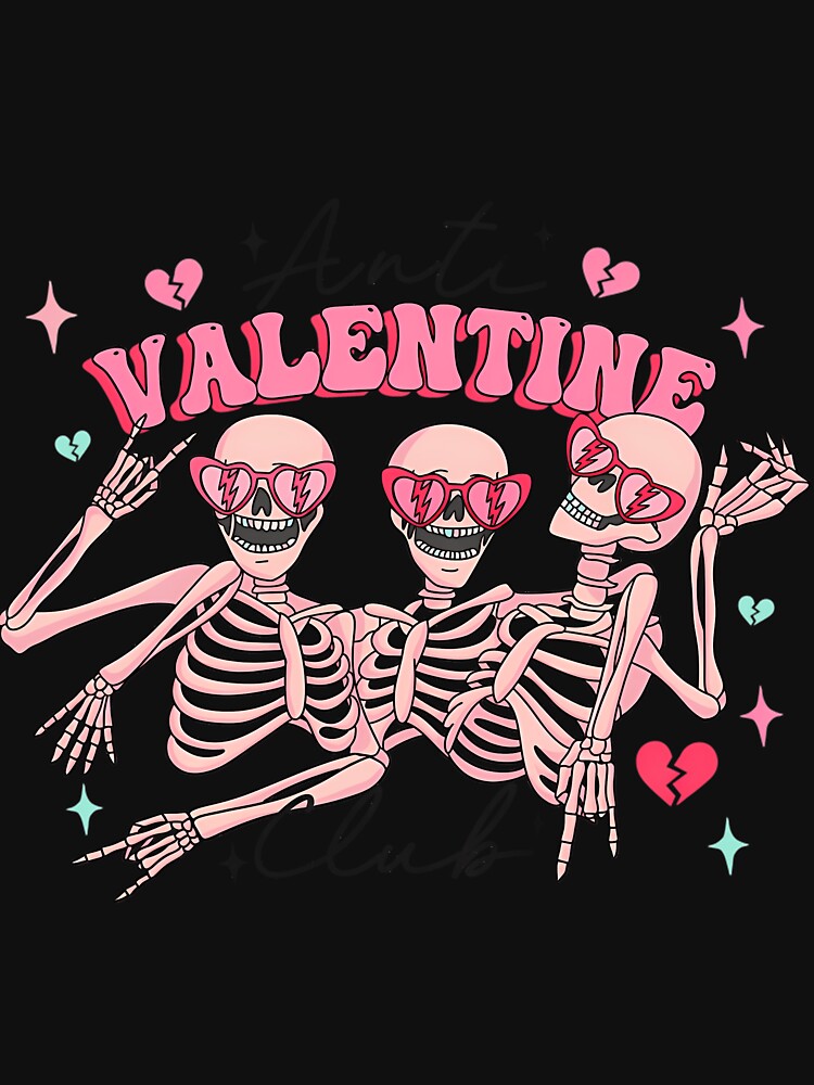 Anti Valentine Club Skeleton by zggihsxqj4