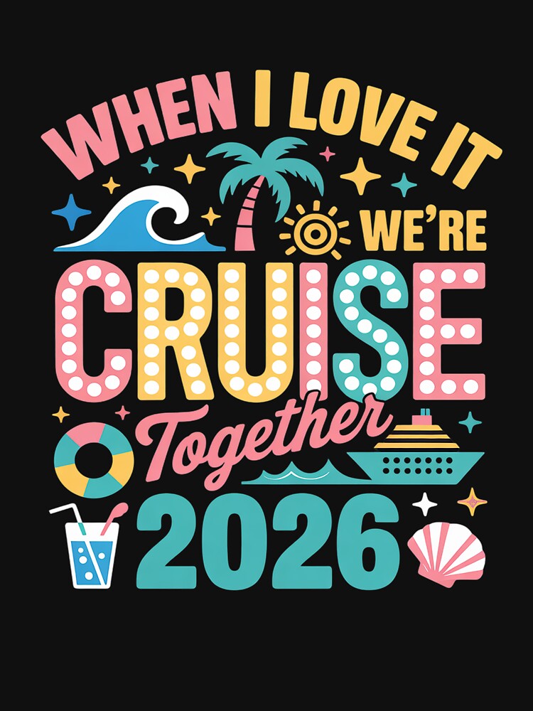 Cruise Squad 2026 Outfit for Friends Family Couples Matching by fferomananul