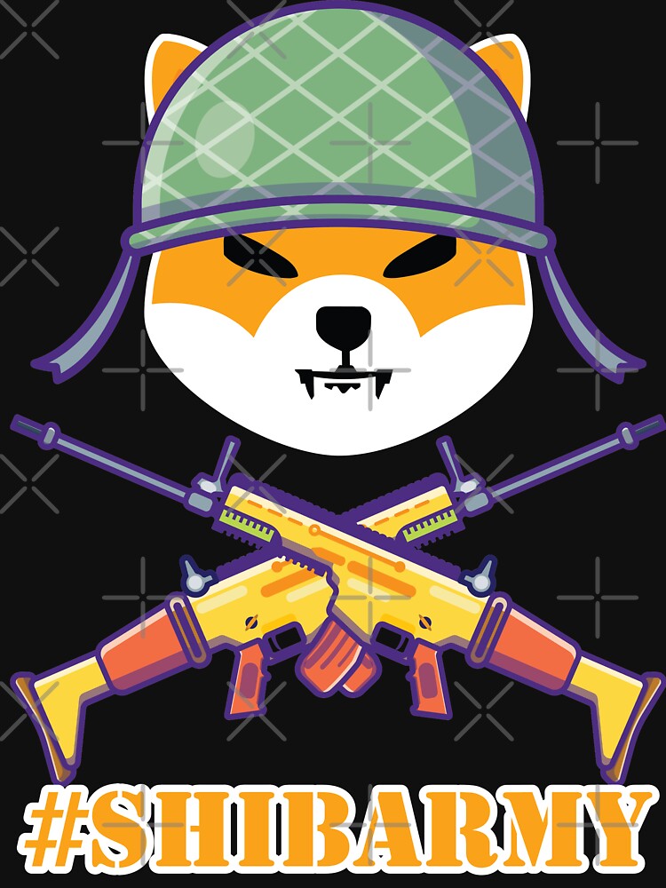 Shibarmy Shiba Inu Coin Token Doge Killer Crypto Big Logo by johnta17
