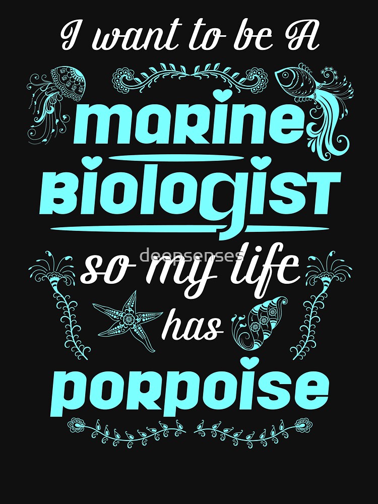Life Has Porpoise - Gifts For Future Marine Biologists by deepsenses