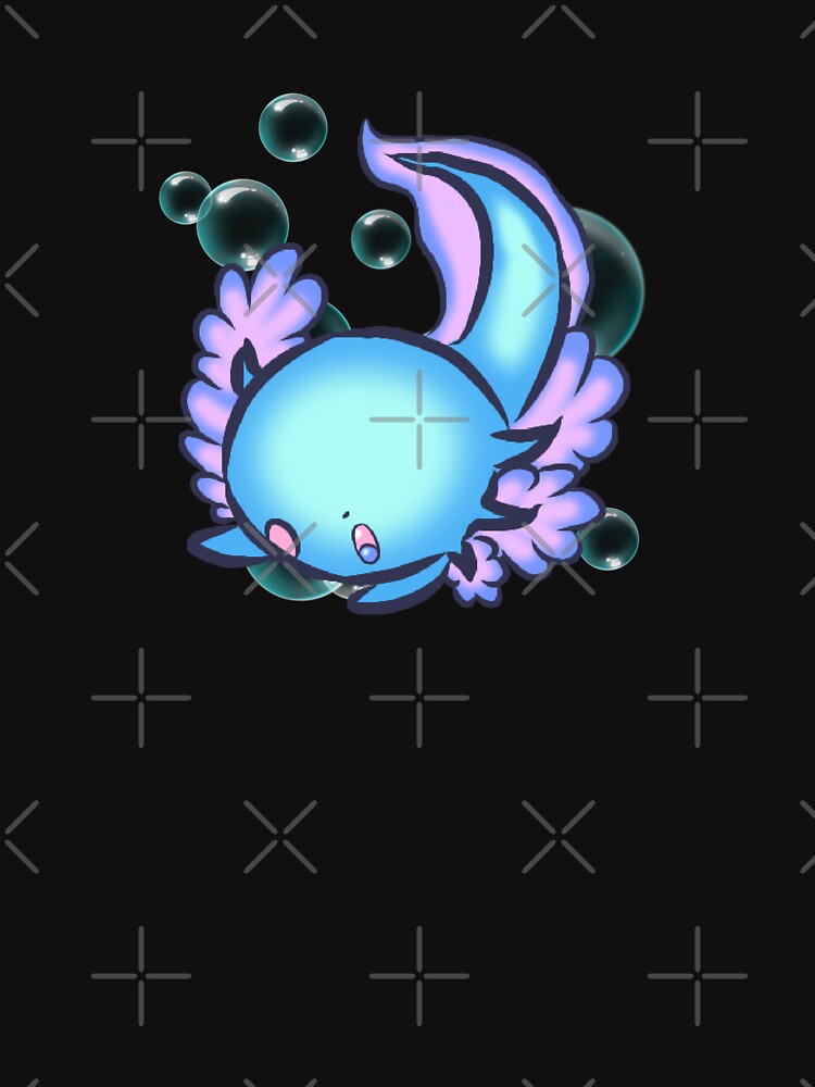 Kawaii Cute Aesthetic Happy Pastel Axolotl 3 by NicholiCosplay