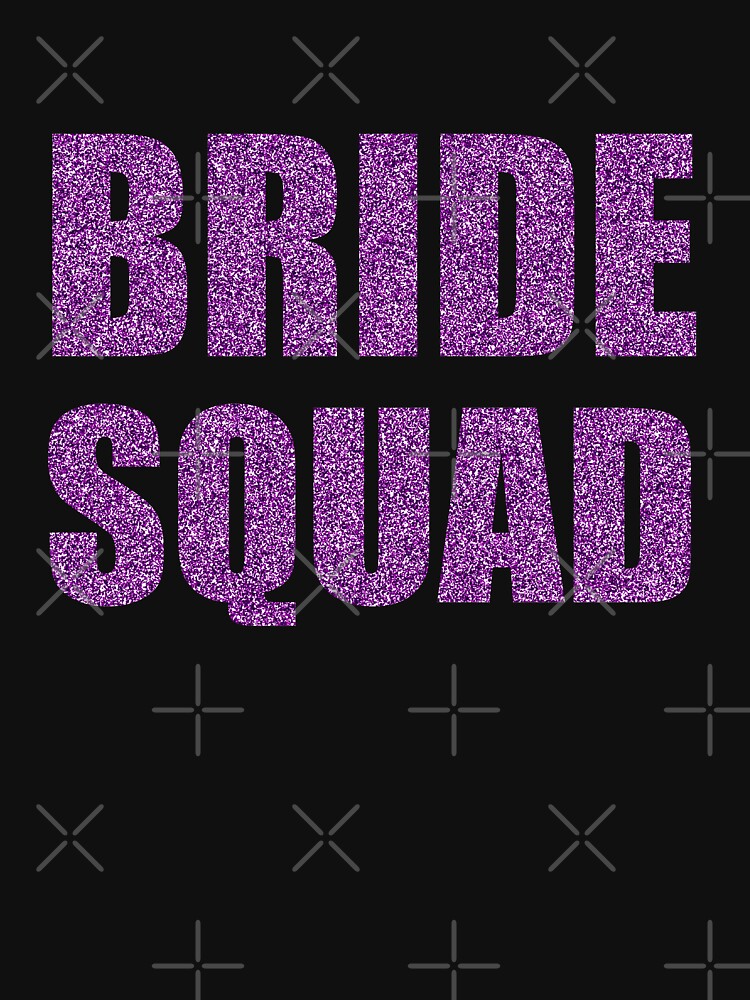 Bride Squad Gold by teesfineart