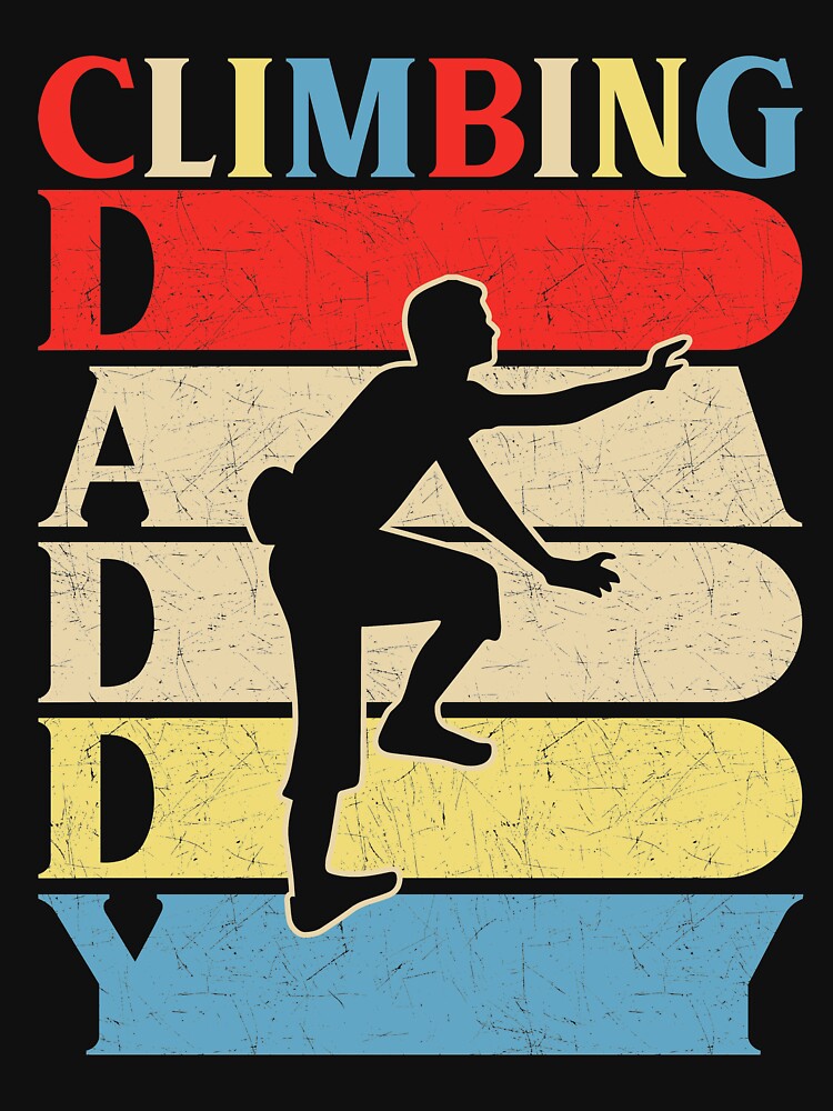 Vintage Sport - Daddy Climbing by LarinaBeauty