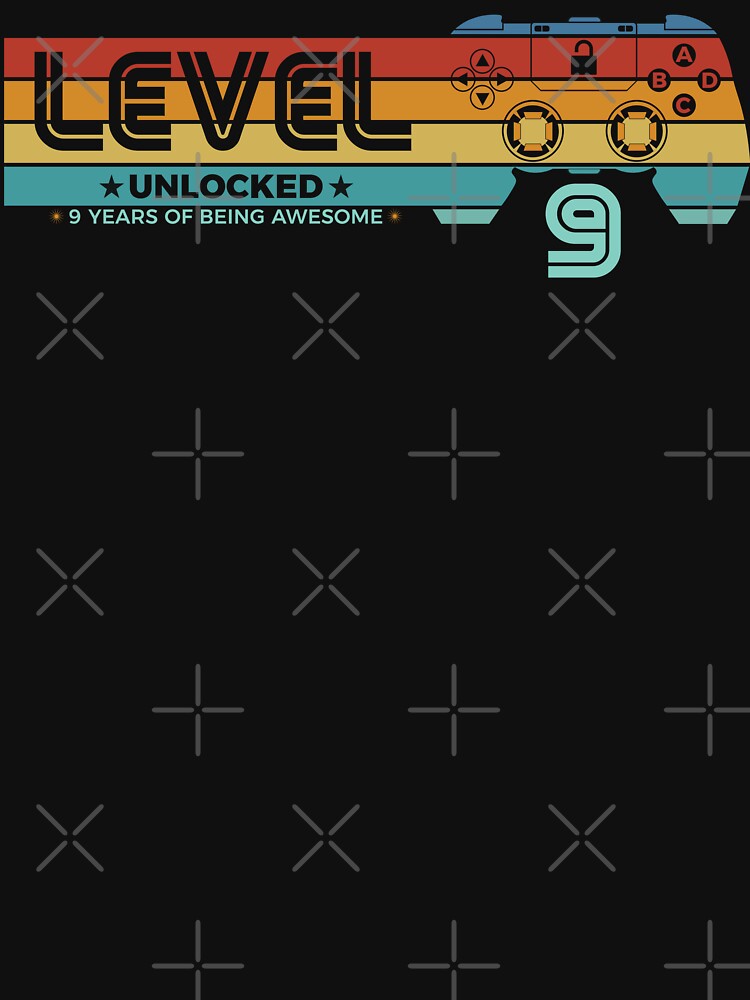 Level 9 Unlocked - Official Preteen 9th Birthday Gamer by NH2019