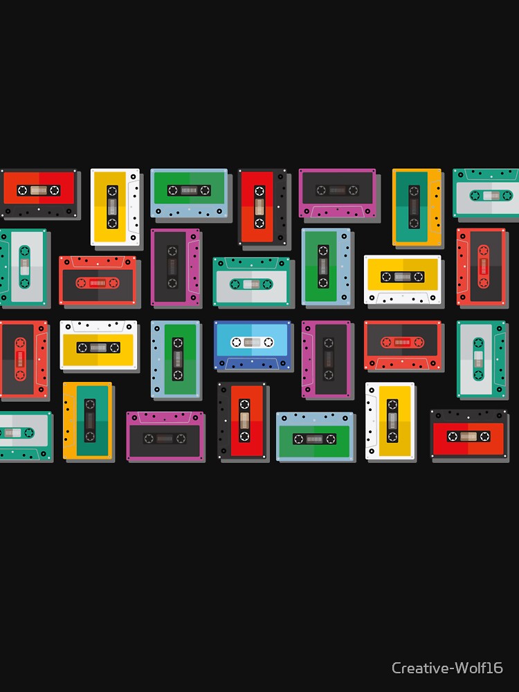 80's Cassette Tapes Montage by Creative-Wolf16