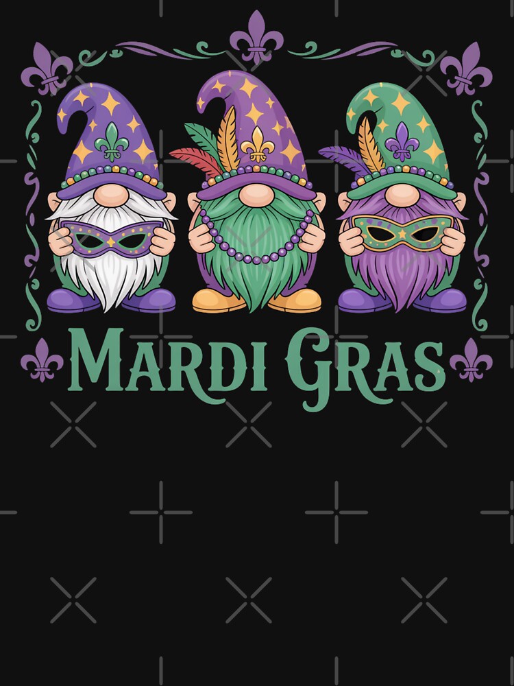 Mardi Gras Gnome Design by Peter Stawicki