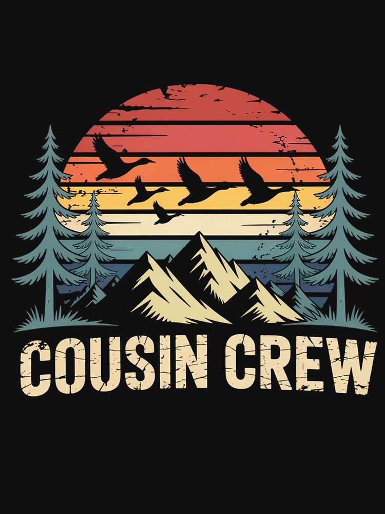 Cousin Crew Camping Friends Summer Family Vacation by Patricsselin