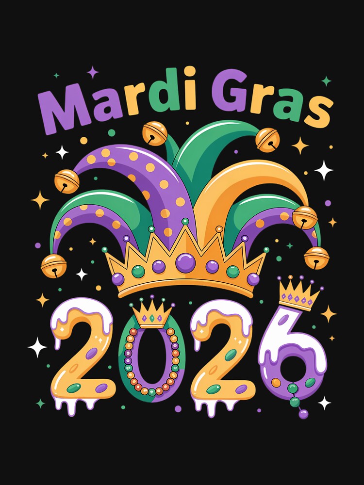 Happy Mardi Gras Carnival Mardi Gras 2026 by ValerieRodrigue