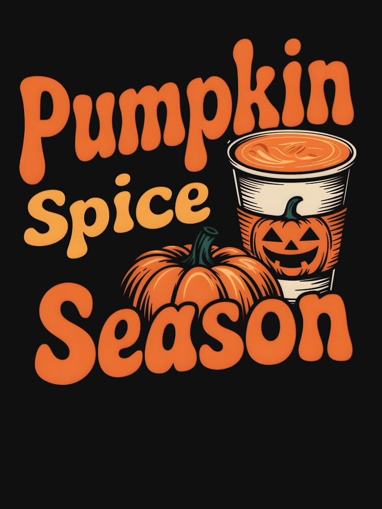 Pumpkin Latte Autumn & Spooky Season by Bohoishtee