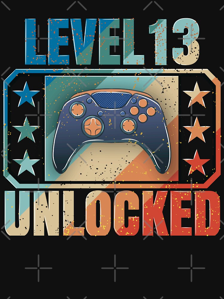 Level 13 Unlocked: The design of gamers who celebrate their birthday by Kraker-Inc