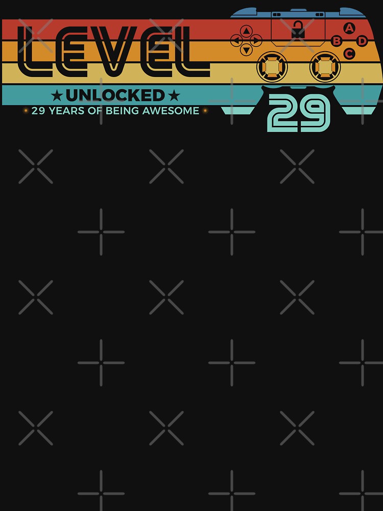 Level 29 Unlocked - 29 years old - 29th Birthday Gamer by NH2019