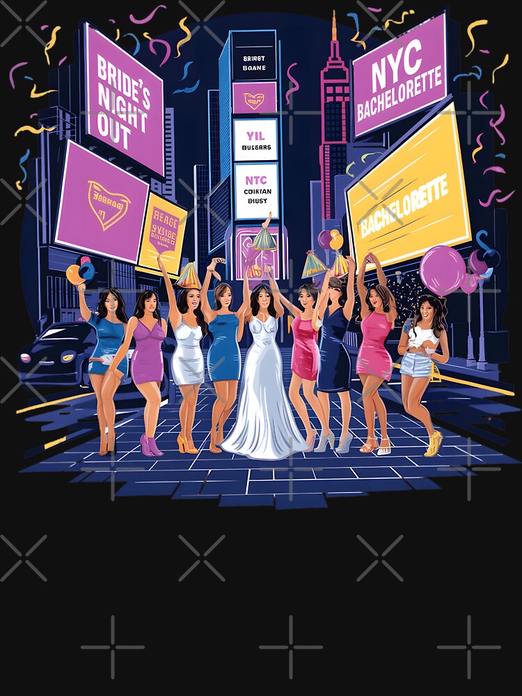 new york bachelorette, bride's night out by mood-draftsman
