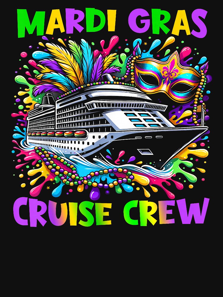 Mardi Gras Cruise Crew 2026 Carnival Party by Namerreh59Art