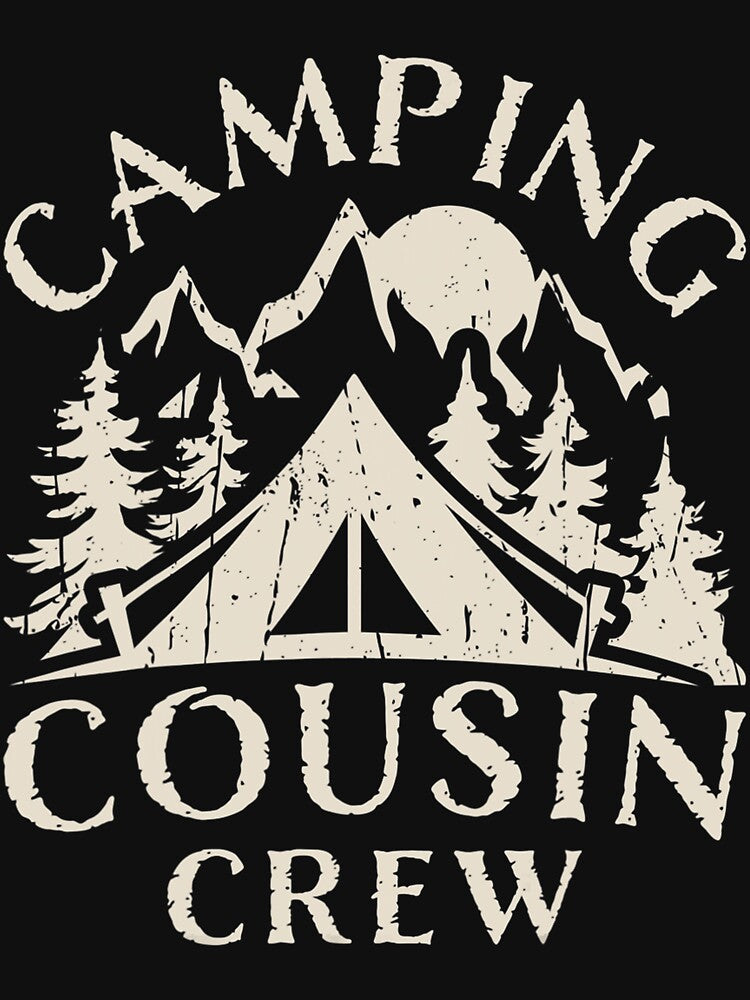 Camping Cousins Crew Family Reunion Road Trip Matching Group by flimsyarmament9