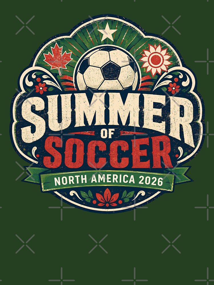 Summer of Soccer North America 2025 by RoooDesigns