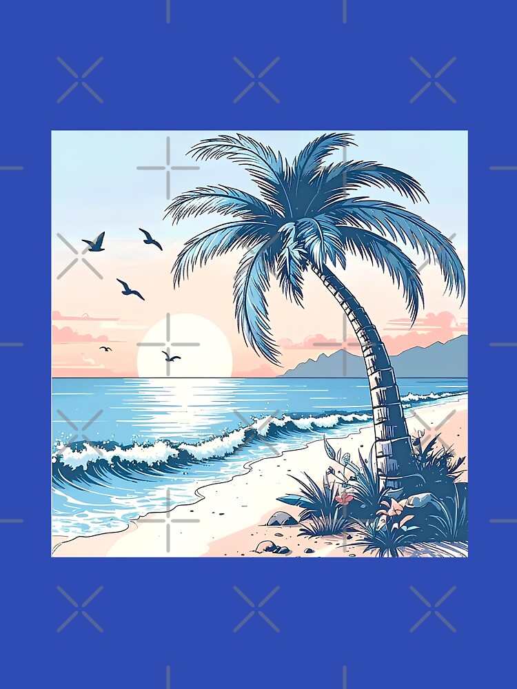 Palm on the beach by Creative Visualize