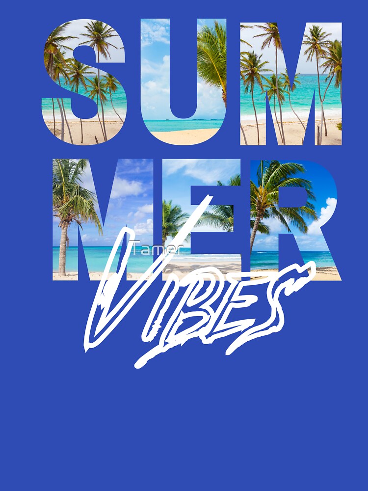 Tropical Summer Vibes Palm Tree on Sea The Beach  Aesthetic by Tamer ⭐⭐⭐⭐⭐