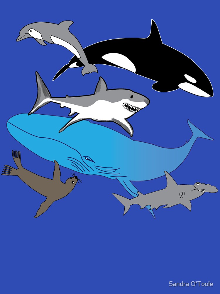 Marine life, wildlife gifts, Sealife Bliss by Sandra O'Toole