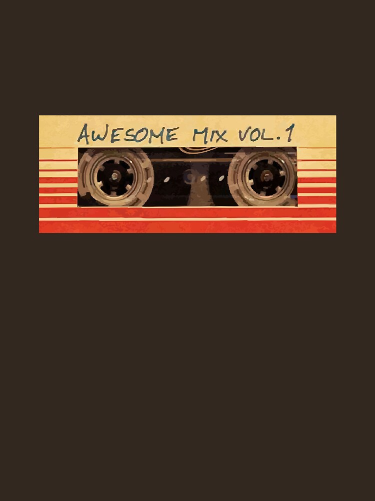 "Awesome mix vol.1" (retro cassette) by Buldakov