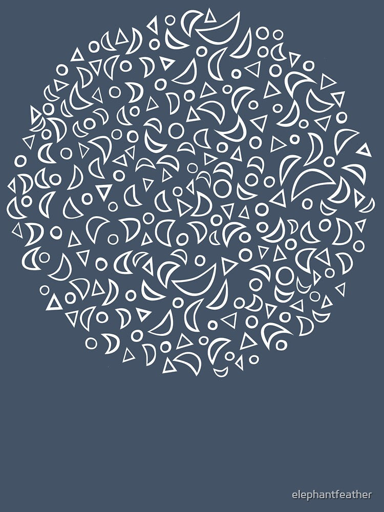 Moon & Stars by elephantfeathercreative