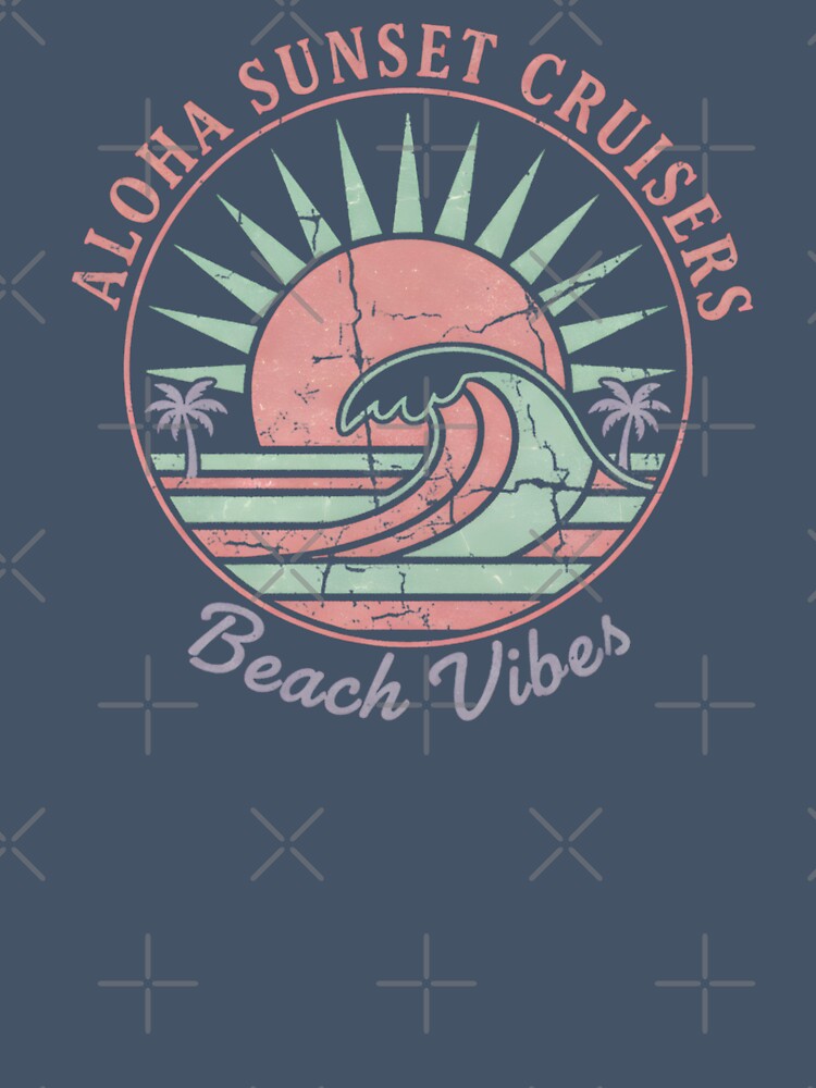 Aloha Sunset Cruisers Shirt – Beach Vibes Graphic Tee by PolyForceHI