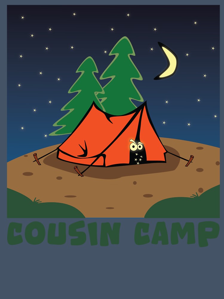 Cousin Camp – Family Reunion Fun Camp Theme Design by PixelWaveBD