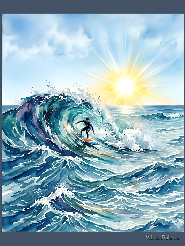Summer fever: Capturing the golden wave at sunset by VibranPalette